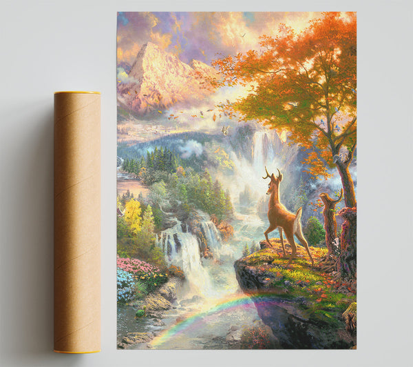 Bambi Deer Print