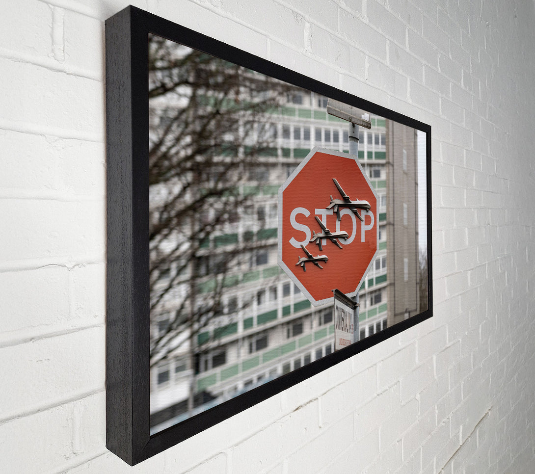  A Canvas Print of Banksy Stop War Canvas Art