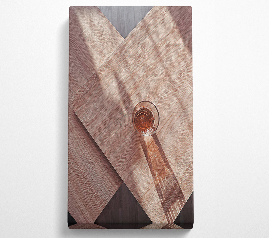  A Canvas Print of Golden Light & Shadow Canvas Wall Art