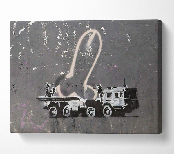  A Canvas Print of Banksy Ukraine War Canvas Print
