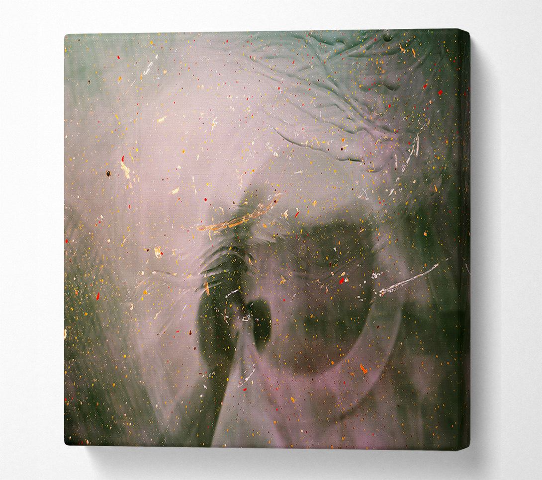  A Canvas Print of The Grey Specks Canvas Art