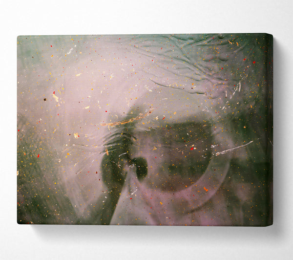  A Canvas Print of The Grey Specks Canvas Art