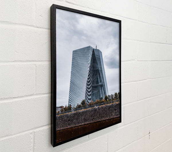 Steel And Blue Skyscraper