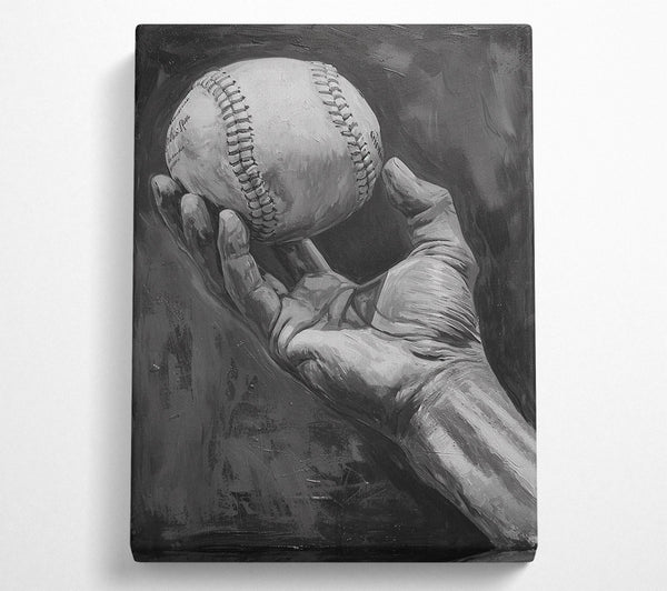  A Canvas Print of Baseball Hands Canvas Wall Art