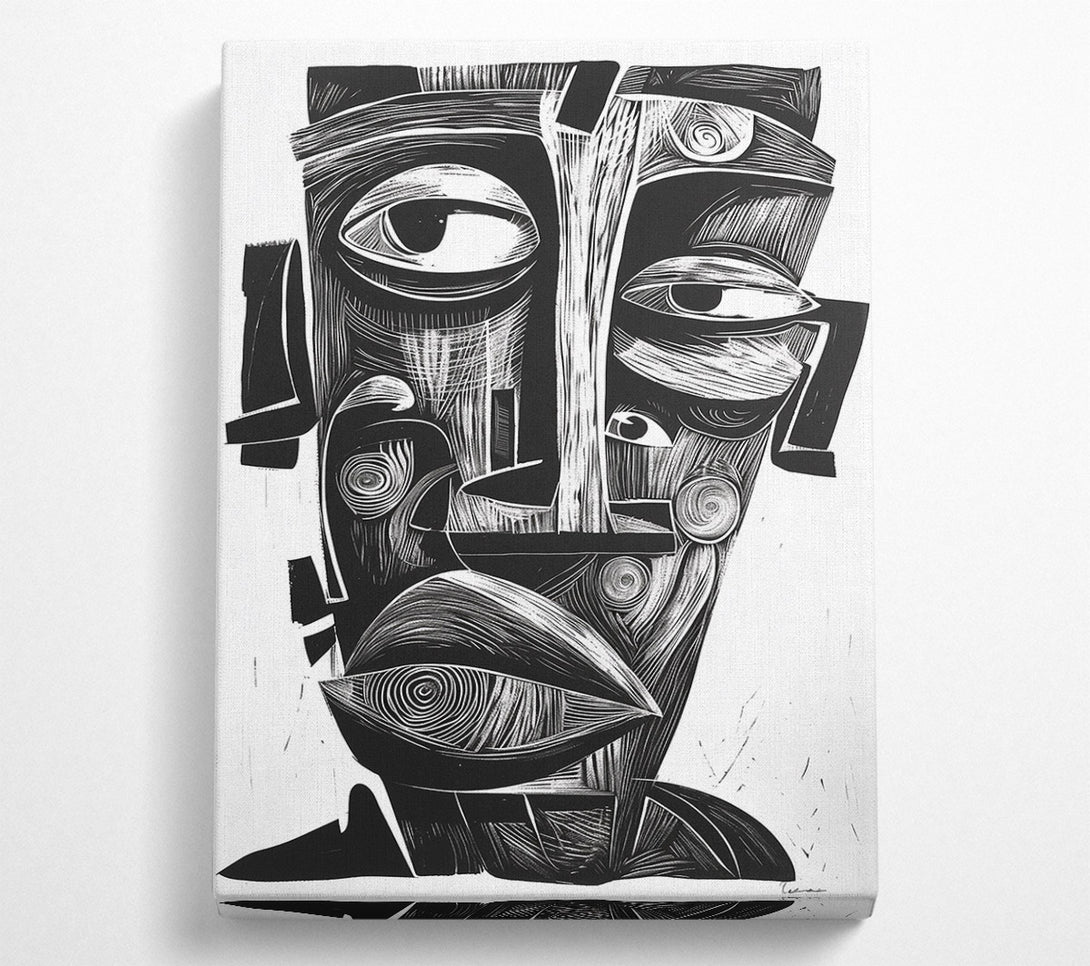  A Canvas Print of Basquiat Abstract Canvas Art