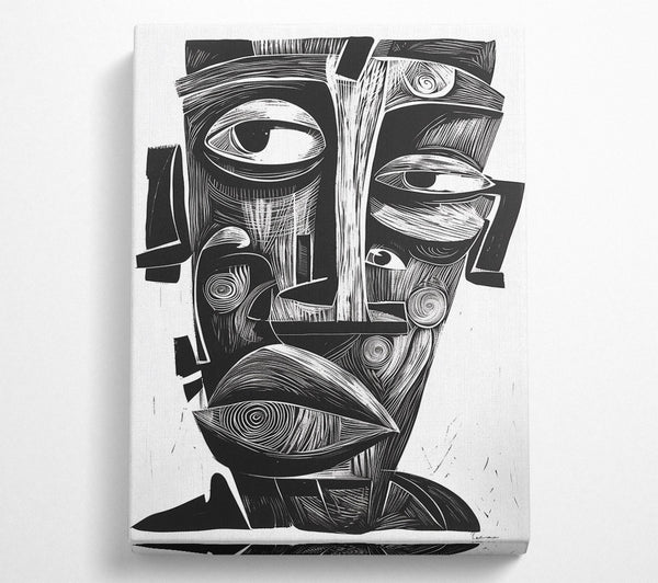  A Canvas Print of Basquiat Abstract Canvas Art