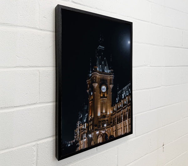 Golden Clocktower Night