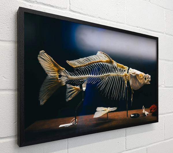 Ivory Fish Skeleton