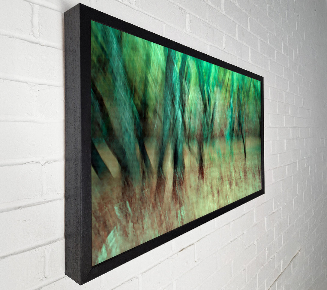  A Canvas Print of Emerald Forest Whispers Canvas Print