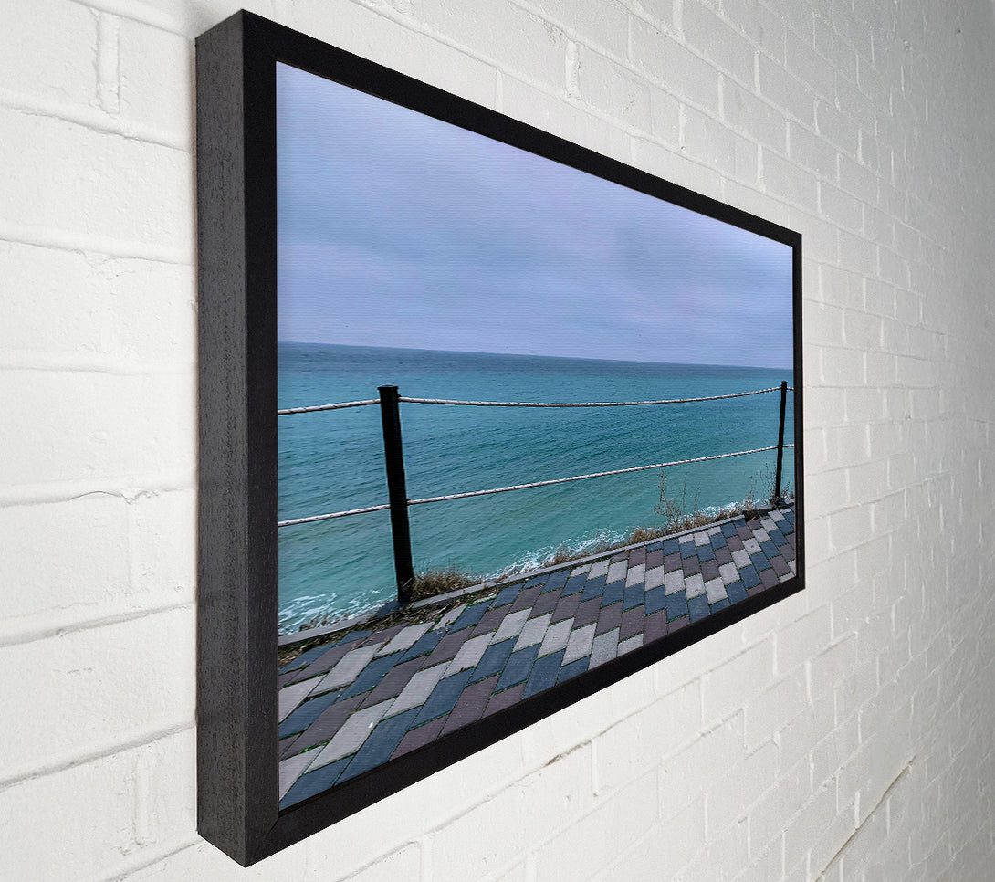  A Canvas Print of Blue Horizon View Canvas Art