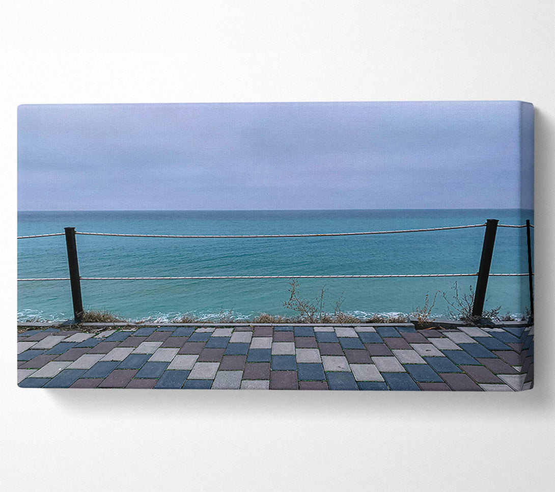  A Canvas Print of Blue Horizon View Canvas Art