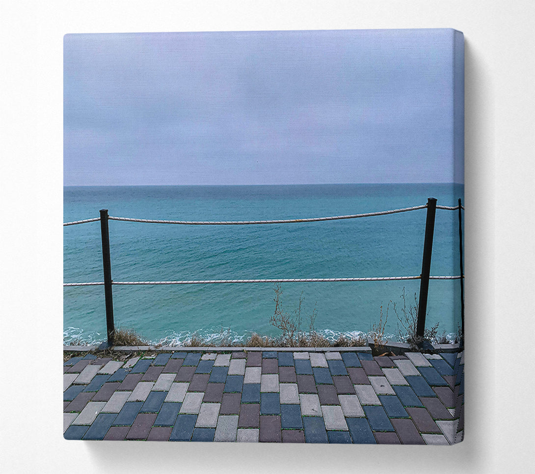  A Canvas Print of Blue Horizon View Canvas Art