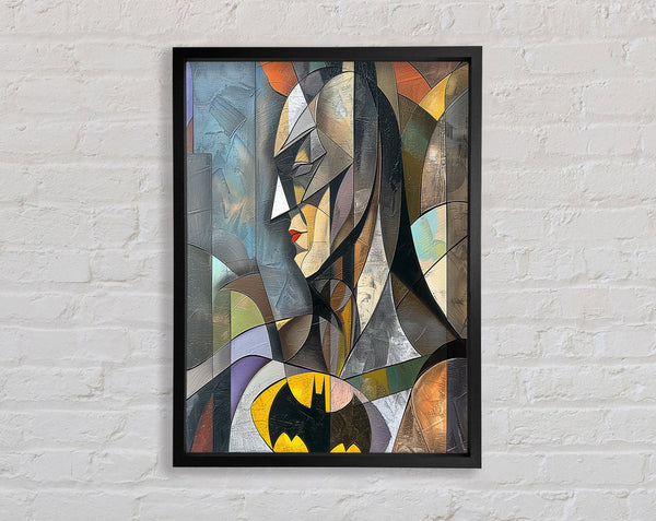 Batman Cube Framed Print