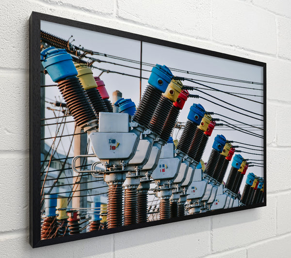 Blue Steel Power Lines