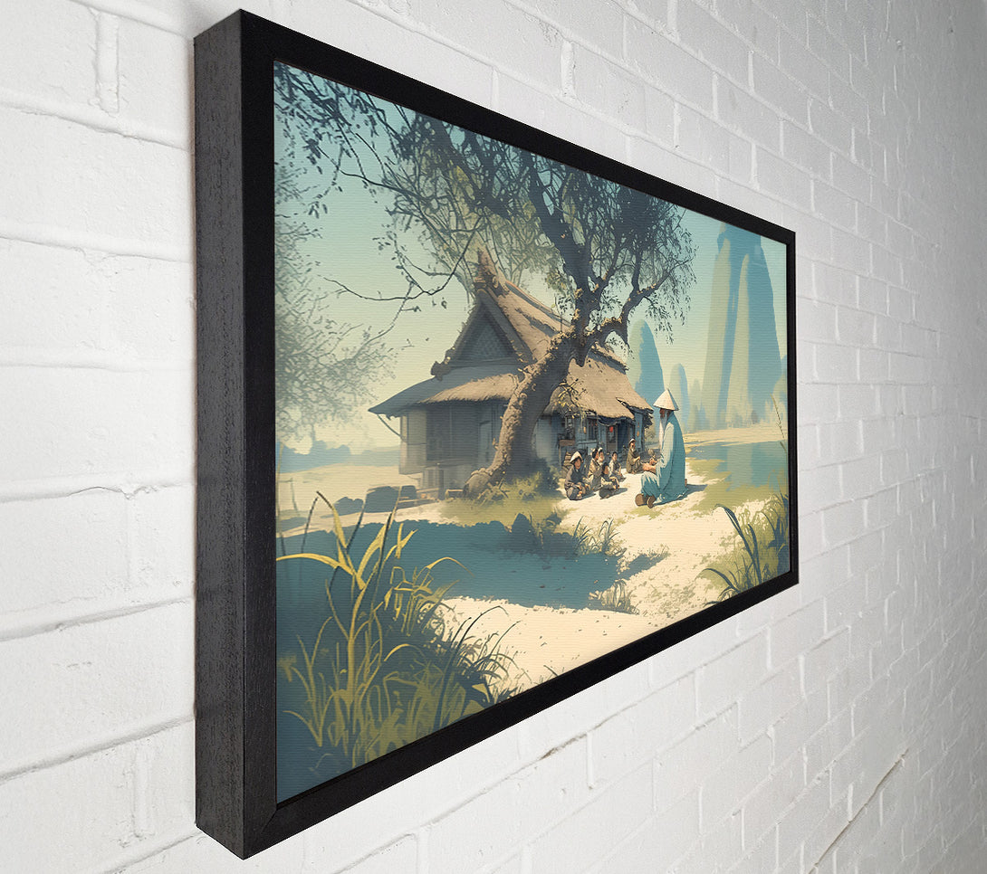 A Canvas Print of Blue Lessons Of The Sage Canvas Wall Art