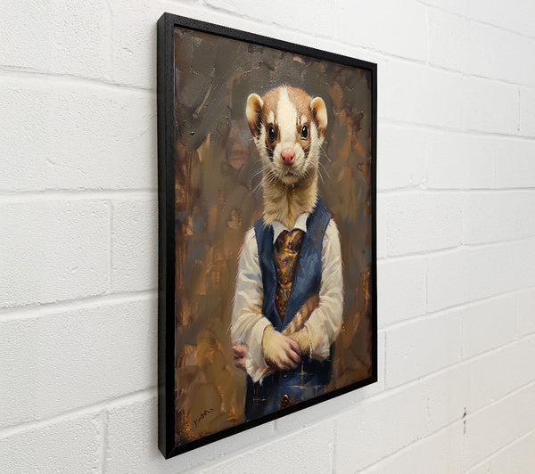 Blue Suited Ferret