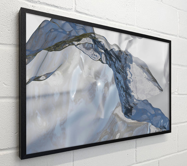 Blue Liquid Forms