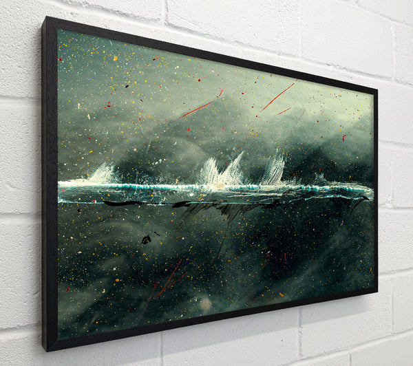 Seafoam Stormy Night