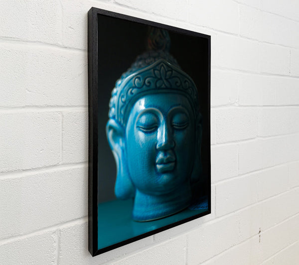 Serene Blue Buddha