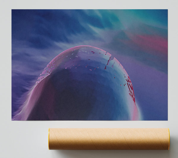 The Blue Nebula Poster