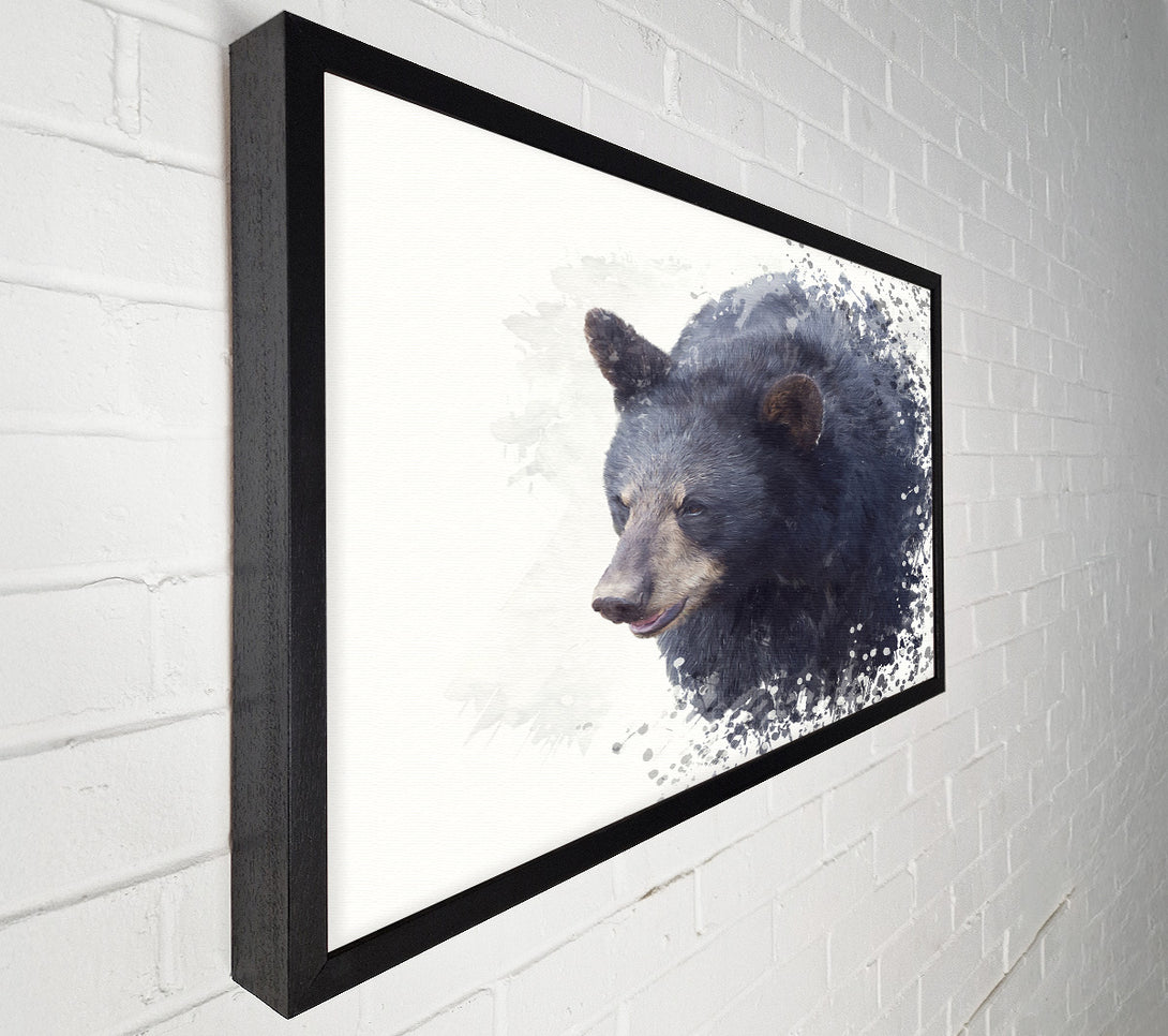  A Canvas Print of Bear Fuzz Canvas Print