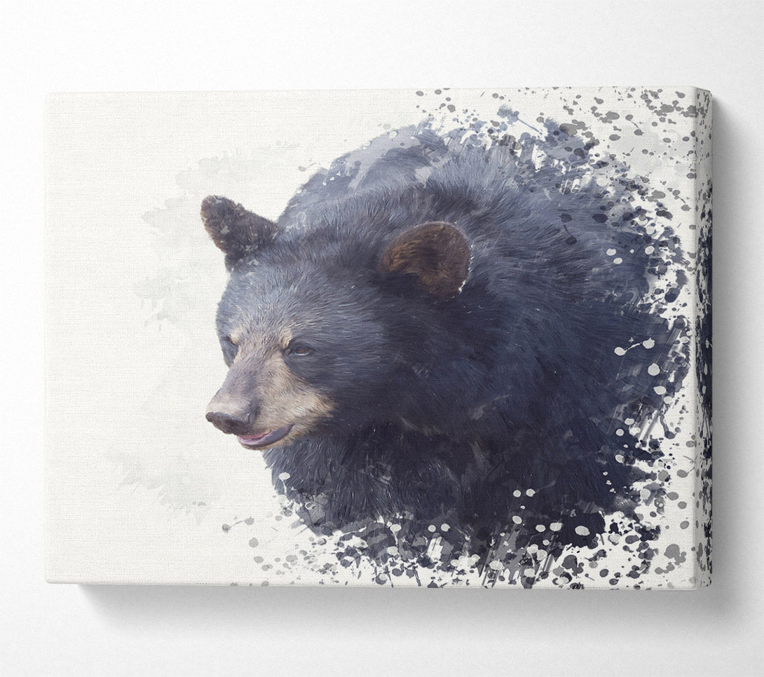  A Canvas Print of Bear Fuzz Canvas Print