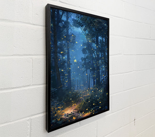 Blue Forest Fireflies