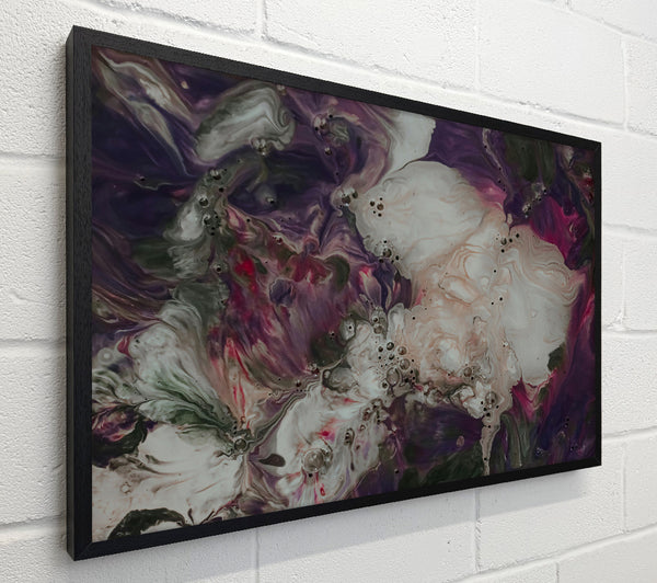 Whimsical Purple Swirls