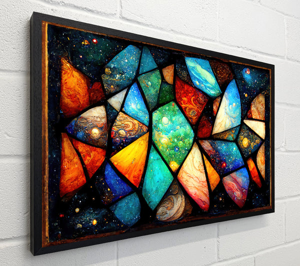 Cosmic Blue Mosaic