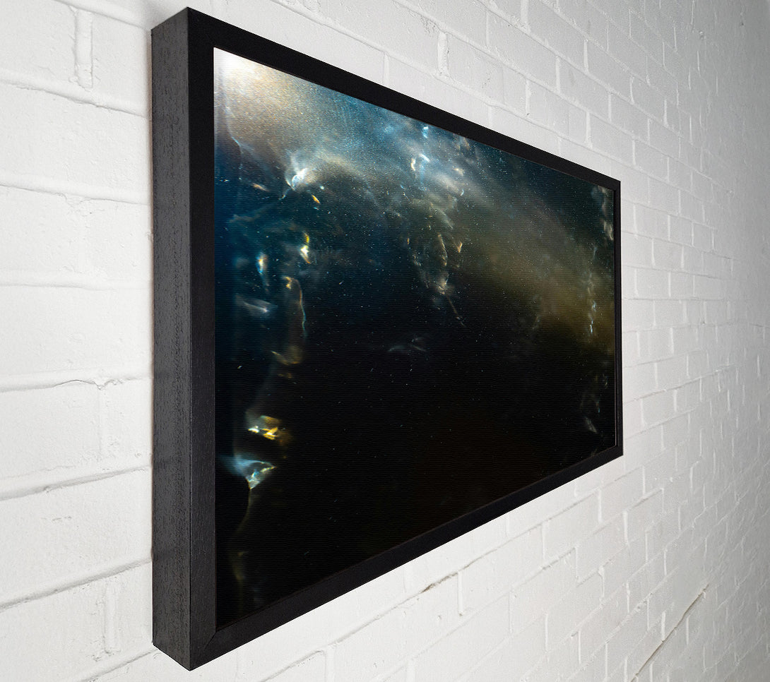  A Canvas Print of Golden Space Dreams Canvas Art
