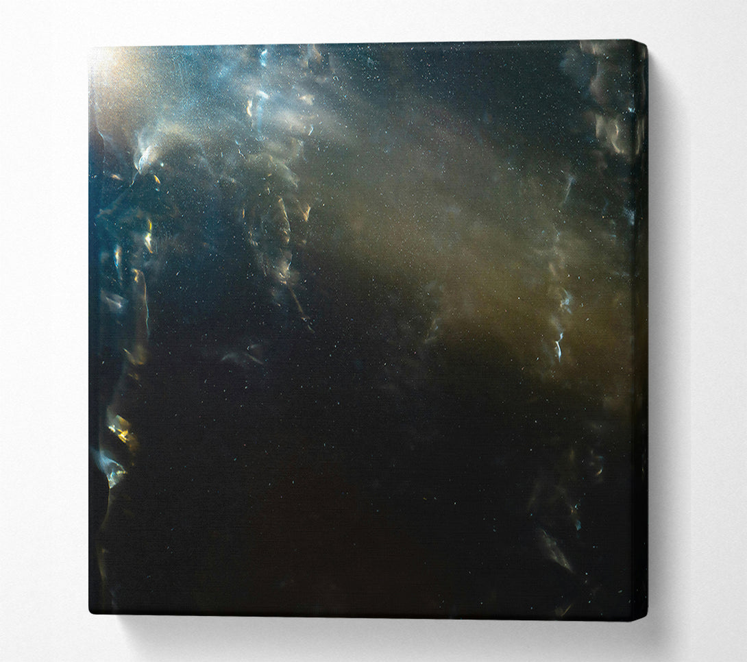  A Canvas Print of Golden Space Dreams Canvas Art