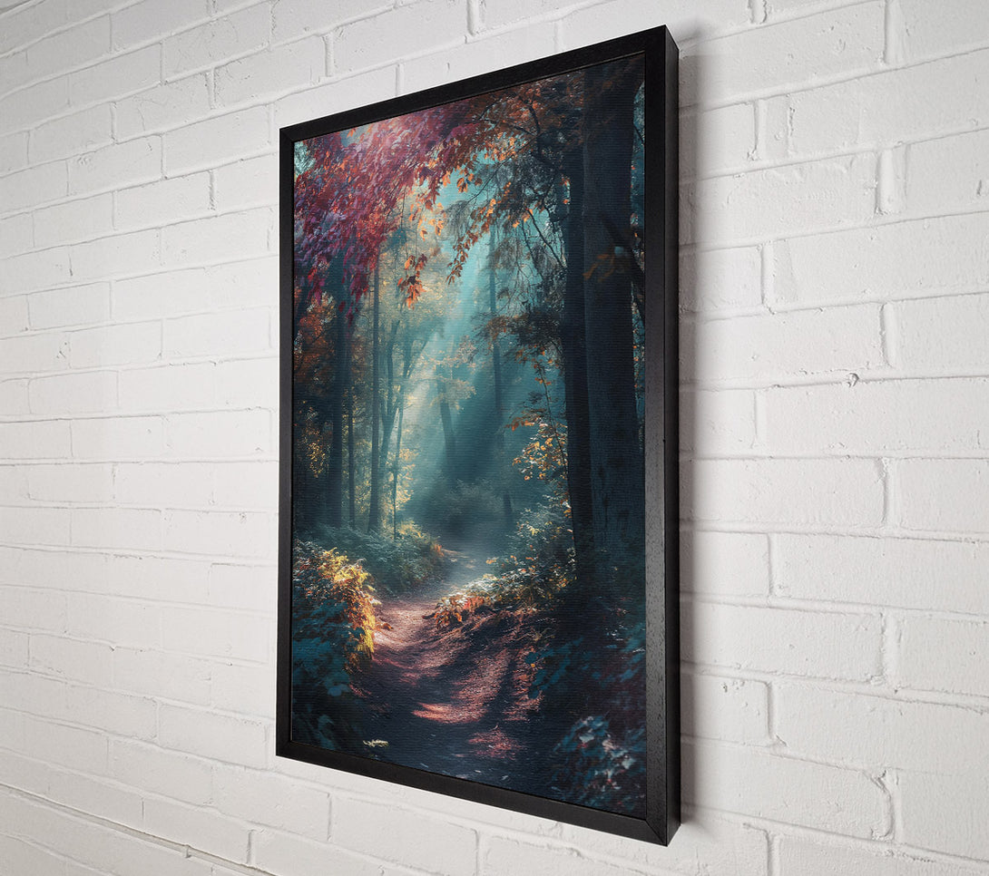  A Canvas Print of Beautiful Forest Canvas Print