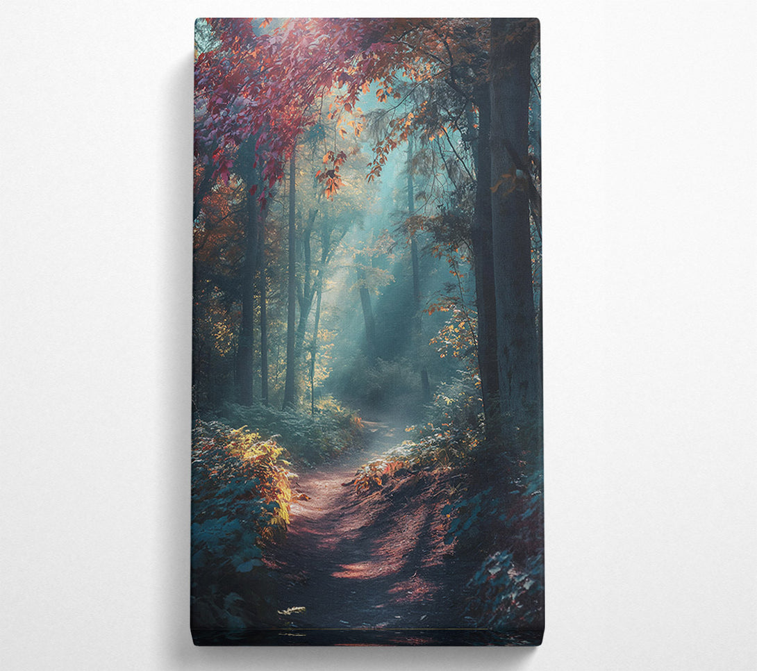  A Canvas Print of Beautiful Forest Canvas Print