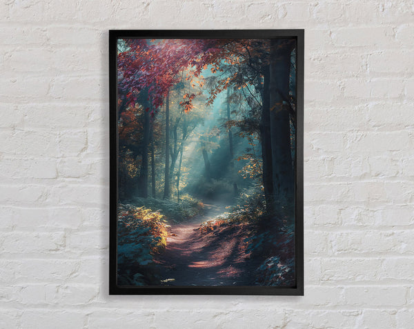 Beautiful Forest Framed Print