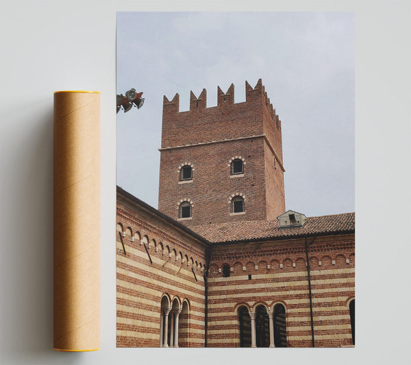 The Red Brick Tower Poster