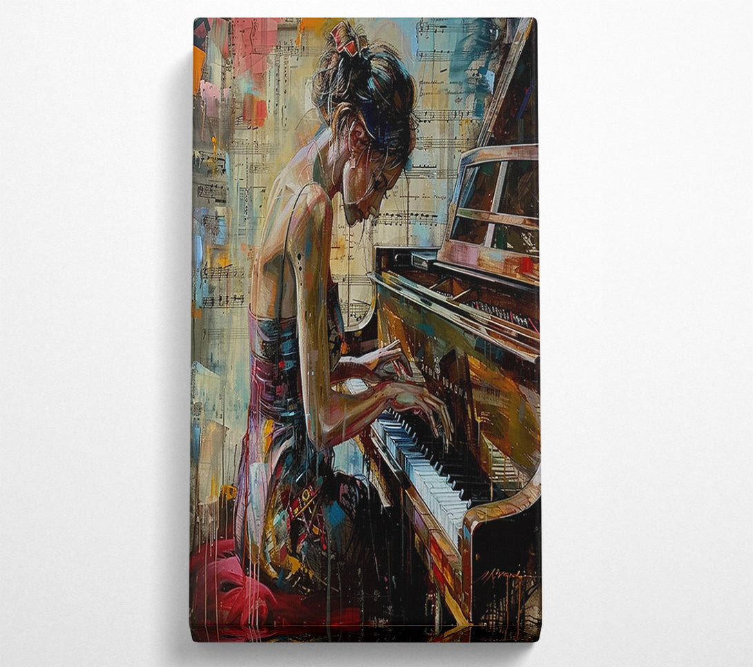  A Canvas Print of Beautiful Piano Canvas Wall Art