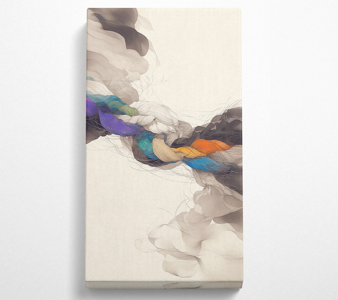  A Canvas Print of Azure Woven Dreams Canvas Print