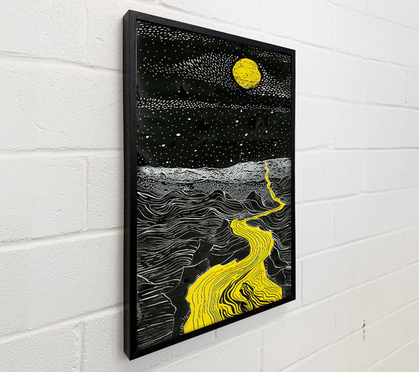 Yellow River Under Stars