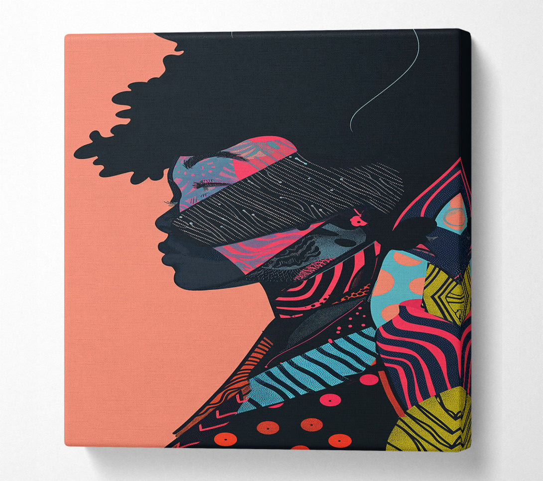  A Canvas Print of Coral Dreamscape Canvas Wall Art