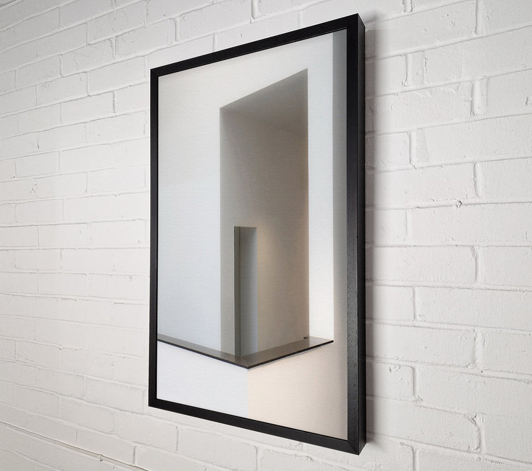  A Canvas Print of Beige Walls Canvas Print