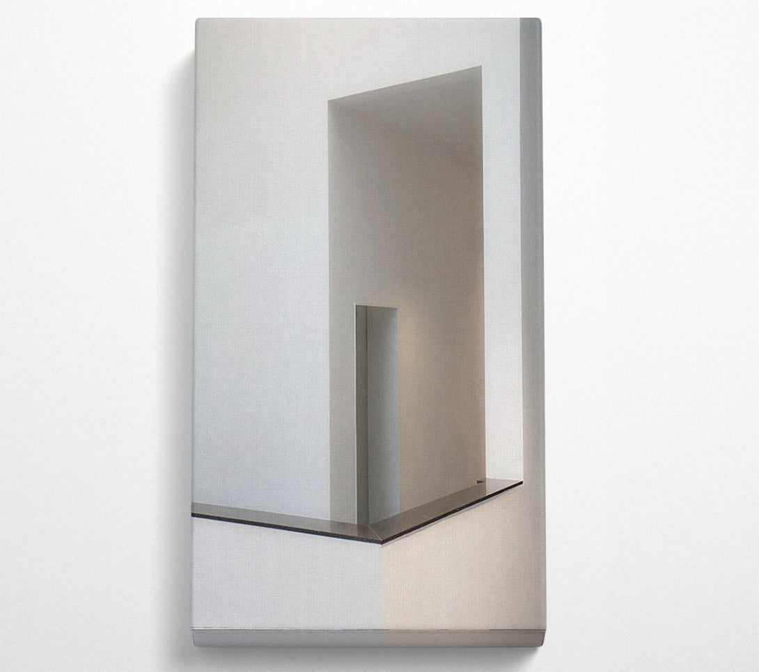  A Canvas Print of Beige Walls Canvas Print