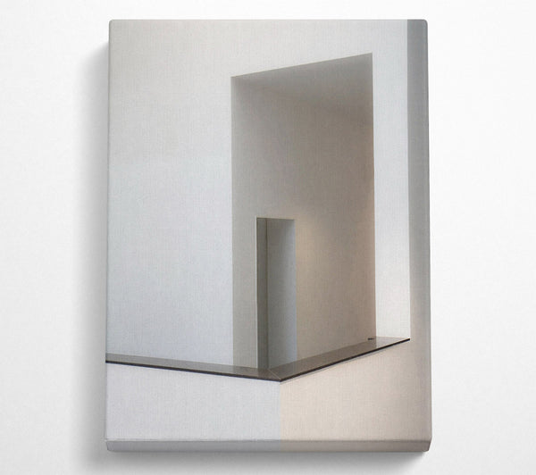  A Canvas Print of Beige Walls Canvas Print