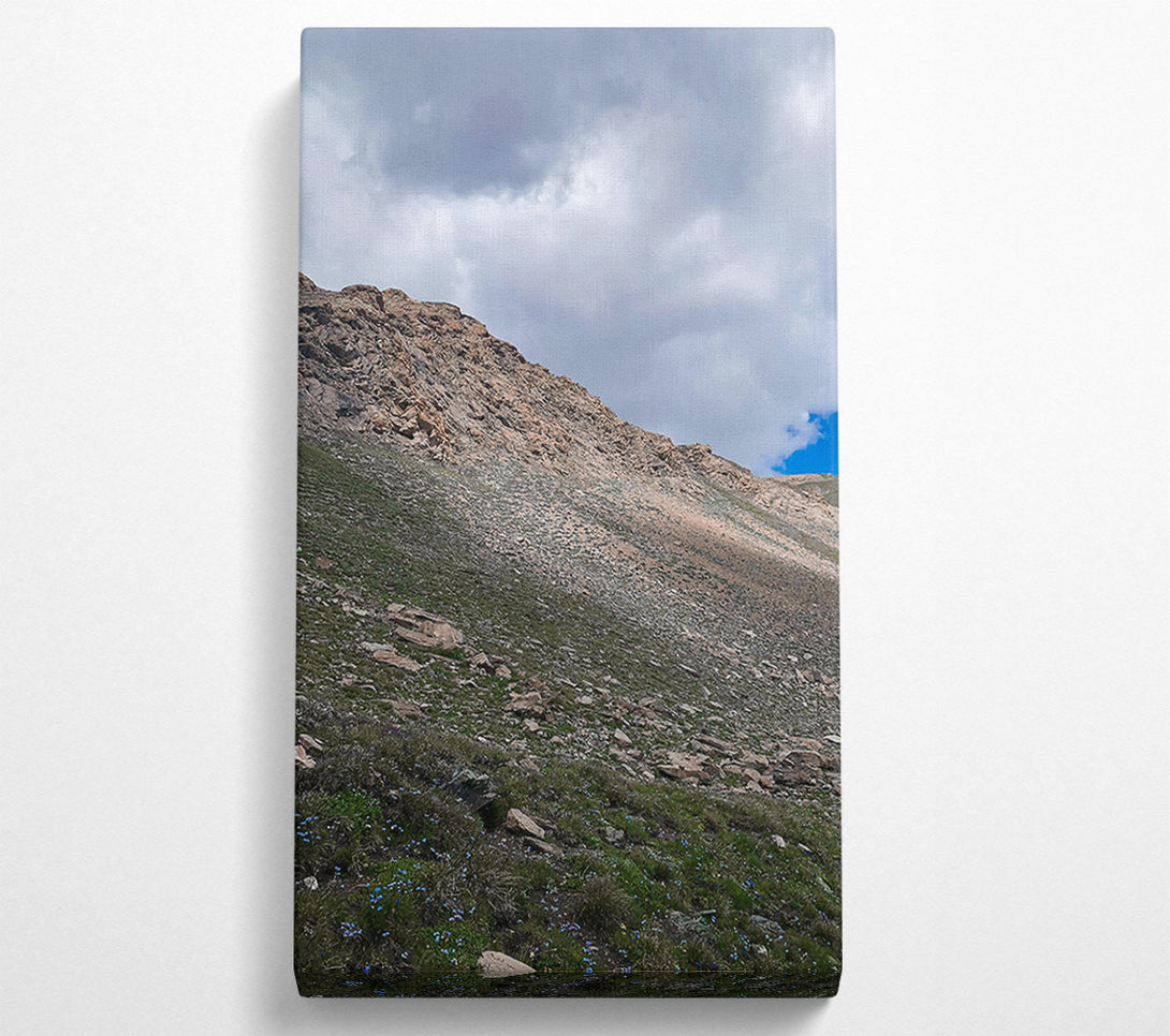  A Canvas Print of Green Mountain Shadows Canvas Art