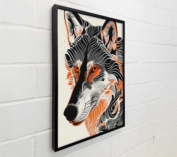 Orange Wolf Lines
