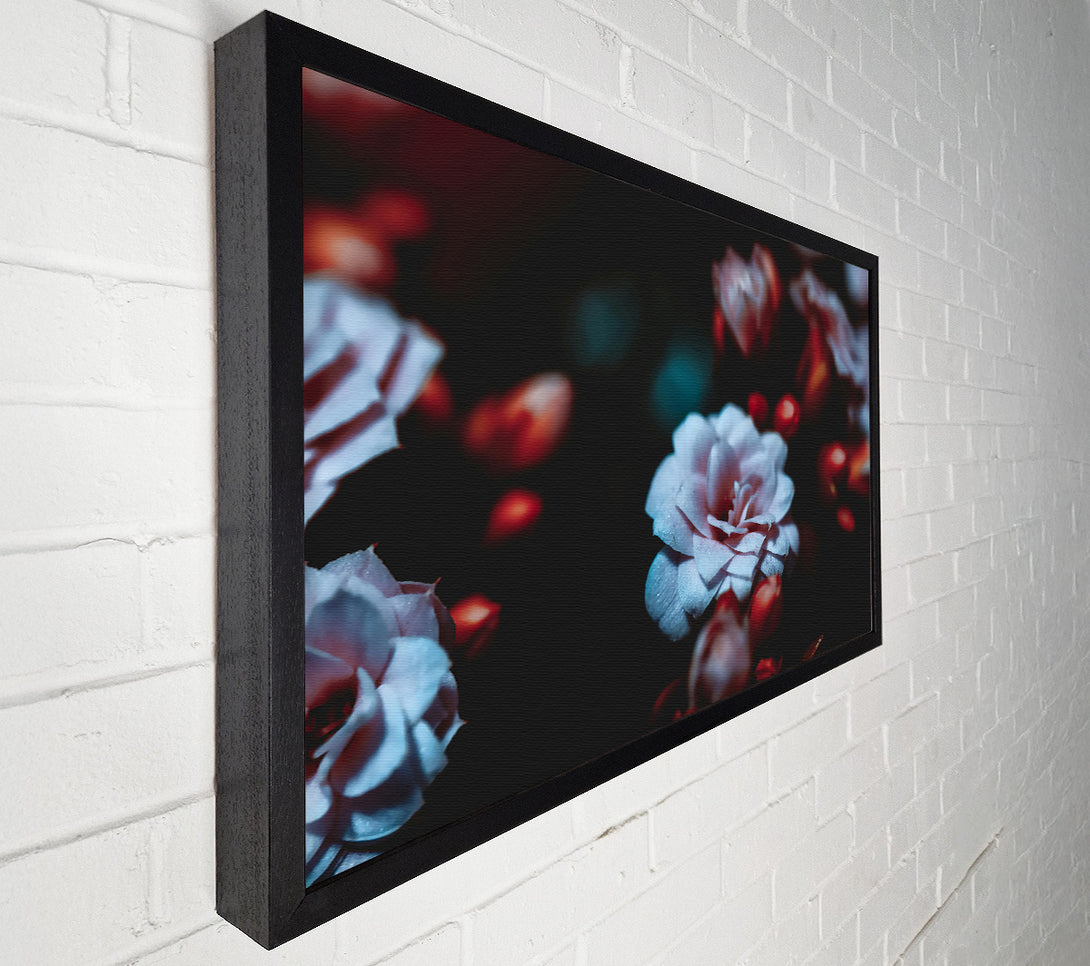 A Canvas Print of Pale Blue Bloom Canvas Print
