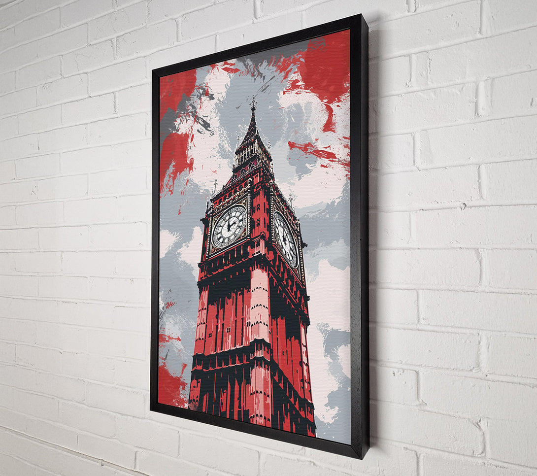  A Canvas Print of Big Ben Art Canvas Wall Art