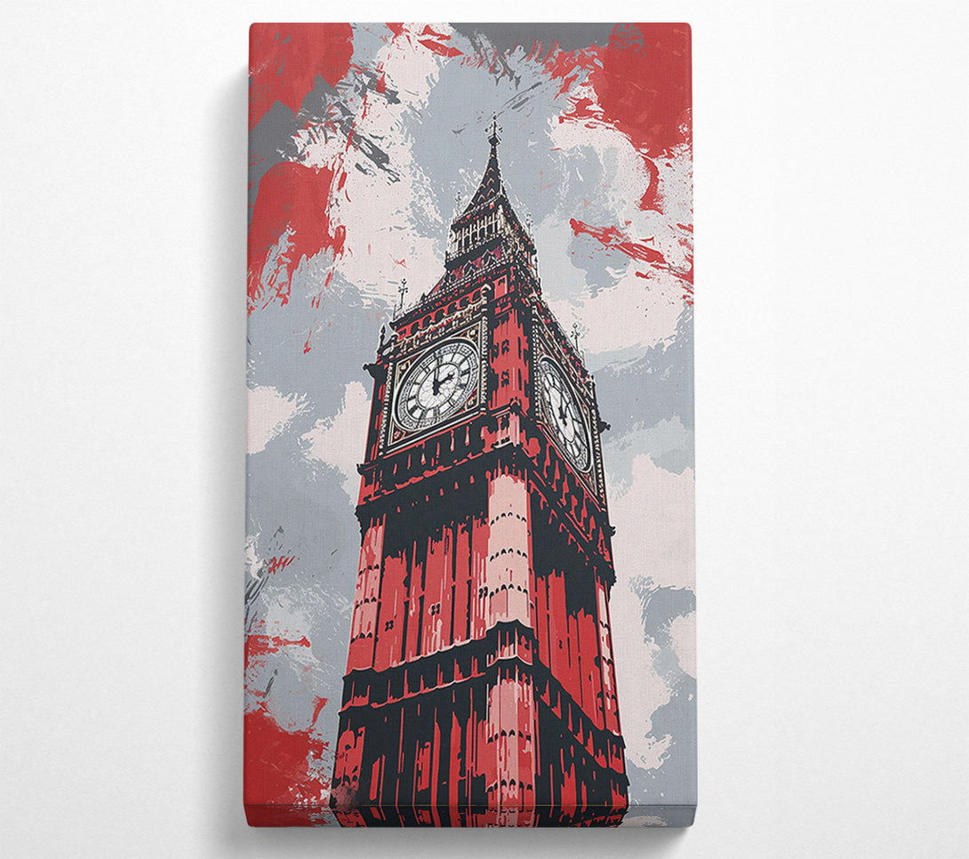  A Canvas Print of Big Ben Art Canvas Wall Art