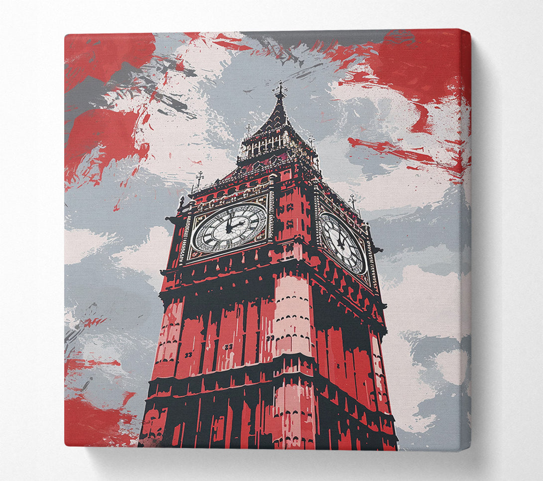  A Canvas Print of Big Ben Art Canvas Wall Art