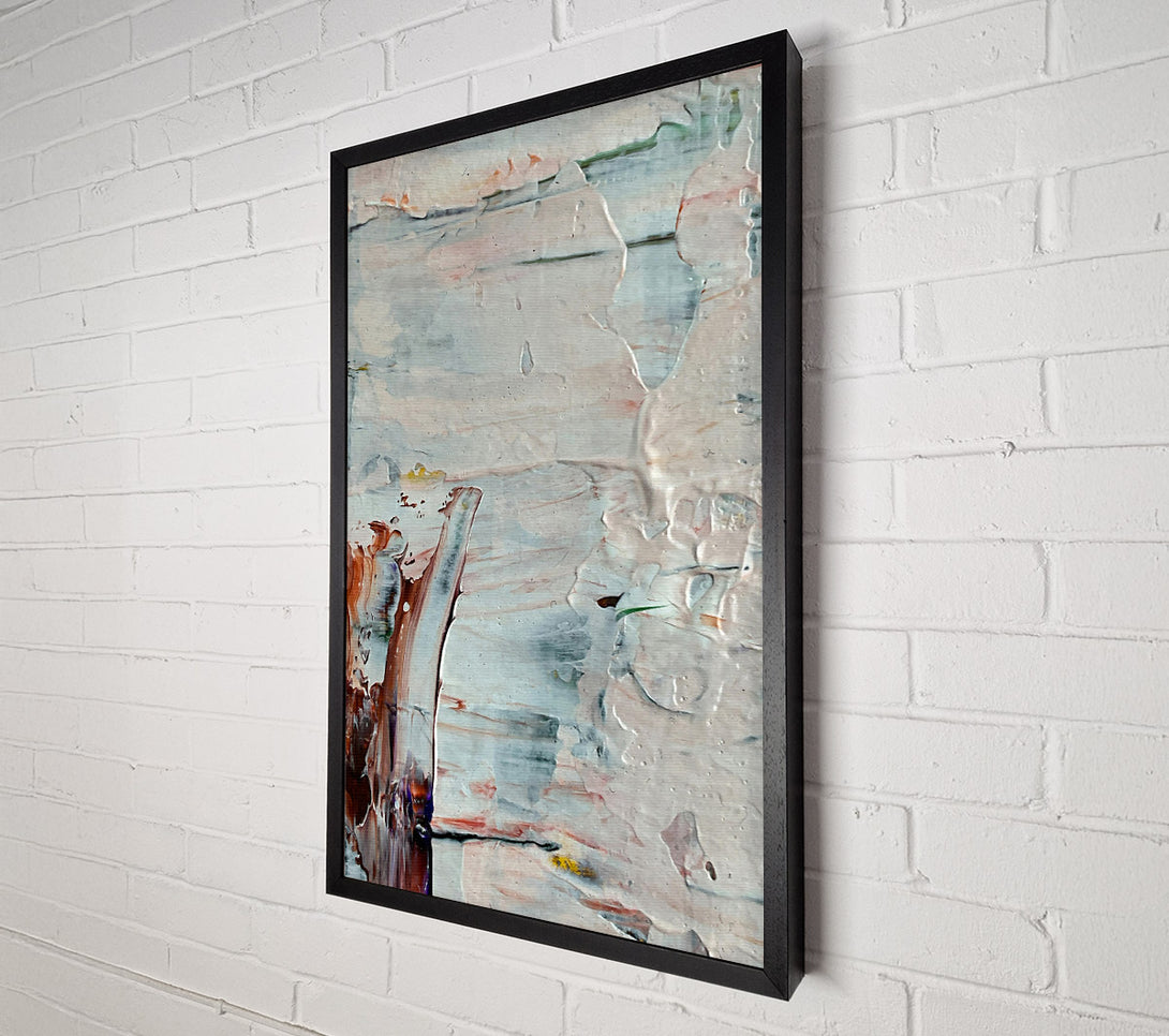  A Canvas Print of Silver Grey Hues Canvas Wall Art