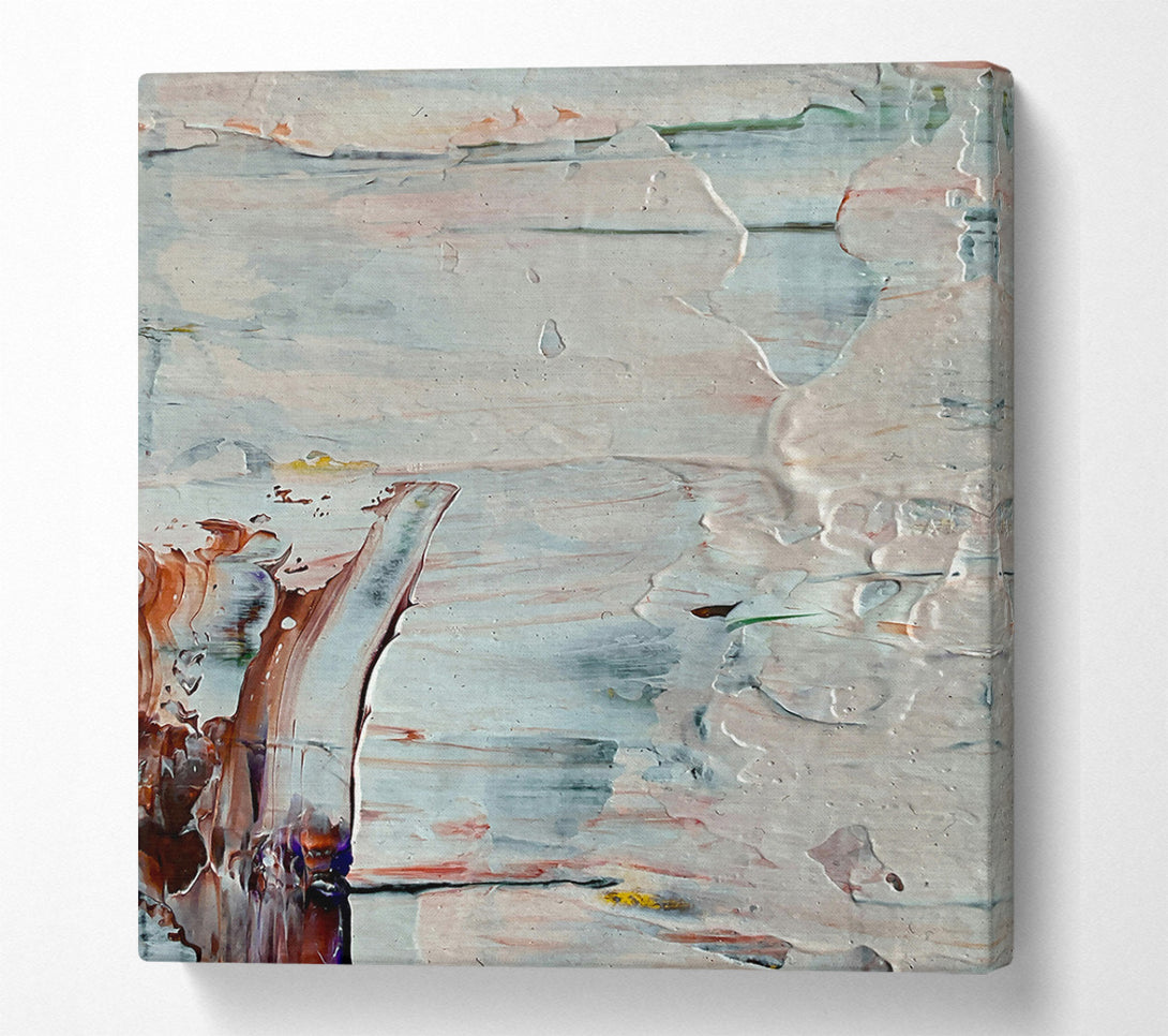  A Canvas Print of Silver Grey Hues Canvas Wall Art